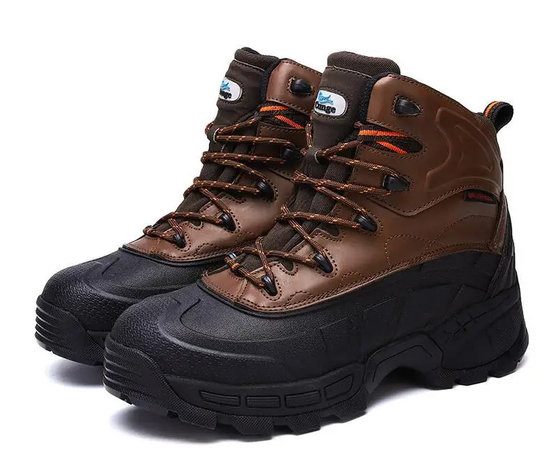 Men`s Genuine leather Steel Toe Plate Safety working boots Mens non-slip anti-puncture combat Army welding trekking Snow boots
Men`s Genuine leather Steel Toe Plate Safety working boots Mens non-slip anti-puncture combat Army welding trekking Snow boots