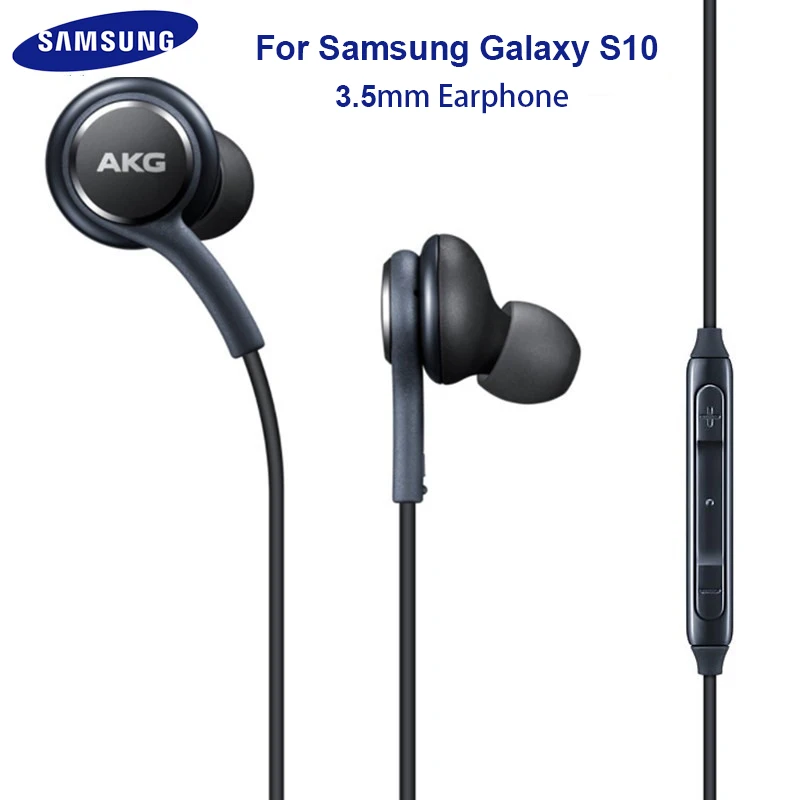 For Samsung S10 AKG Earphone IG955 3.5mm In-ear Volume Control with Microphone Headset for Galaxy S10E S9 S8 Plus S7 Smartphone
For Samsung S10 AKG Earphone IG955 3.5mm In-ear Volume Control with Microphone Headset for Galaxy S10E S9 S8 Plus S7 Smartphone