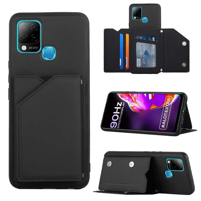 Card Slots Wallet Case for INFINIX Hot 10 10S 10 Play 11 11S 11 Play Note 10 Pro Note 11 Smart 5 6 Half-wrapped Kickstand Cover
Card Slots Wallet Case for INFINIX Hot 10 10S 10 Play 11 11S 11 Play Note 10 Pro Note 11 Smart 5 6 Half-wrapped Kickstand Cover