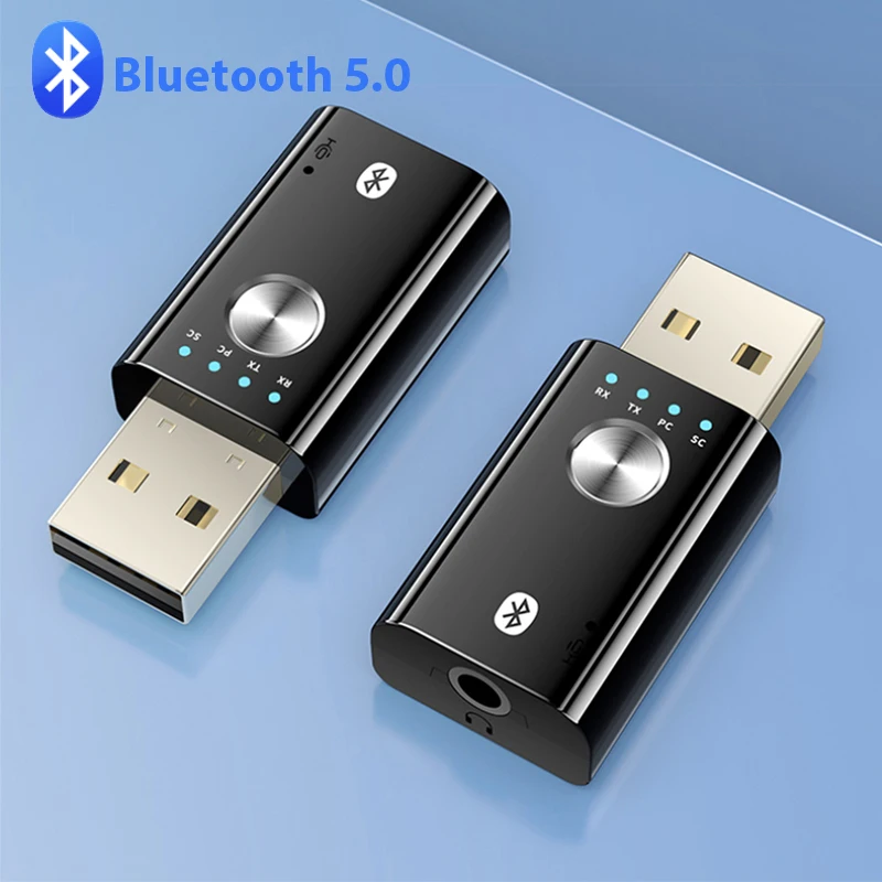 4 in 1 USB Bluetooth Adapter 5.0 Receiver Wireless Transmitter 3.5mm Jack AUX BT Audio For TV Speaker Adapter
4 in 1 USB Bluetooth Adapter 5.0 Receiver Wireless Transmitter 3.5mm Jack AUX BT Audio For TV Speaker Adapter