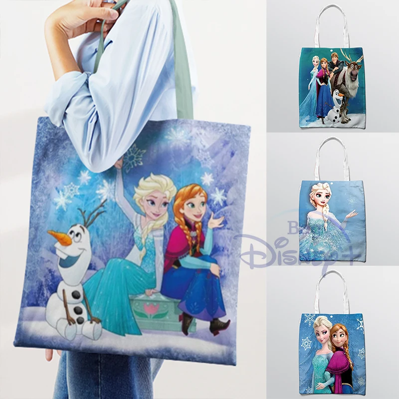 Disney Frozen Shoulder Bags Girl Handbag Cute Shopping Tote Women Casual Eco-Friendly Cartoon Travel Beach Bag Portable Trendy
Disney Frozen Shoulder Bags Girl Handbag Cute Shopping Tote Women Casual Eco-Friendly Cartoon Travel Beach Bag Portable Trendy