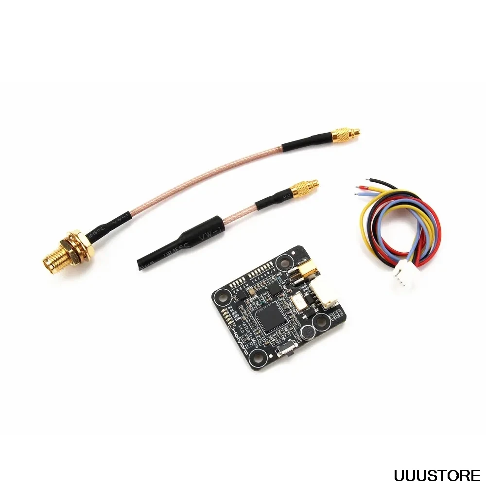 Holybro Atlatl HV Micro 5.8G FPV Video Transmitter 2-4S 0.5/25/200/500/800mW 40CH VTX for FPV RC Multirotor Drone
Holybro Atlatl HV Micro 5.8G FPV Video Transmitter 2-4S 0.5/25/200/500/800mW 40CH VTX for FPV RC Multirotor Drone