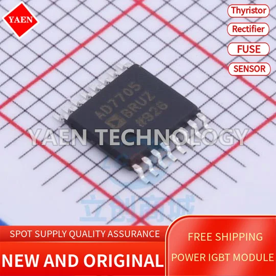 AD7705BRUZ AD7705B AD7705 5 шт./партия Новый оригинальный микроконтроллер хорошая цена и качество
AD7705BRUZ AD7705B AD7705 5 шт./партия Новый оригинальный микроконтроллер хорошая цена и качество