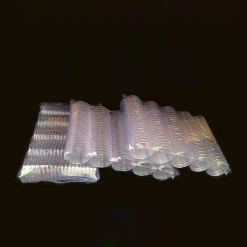 Eco-friendly Coin Clear Storage Box Round Plastic Capsules Containers 27.08mm Protector Case 100Pcs Fashionable
Eco-friendly Coin Clear Storage Box Round Plastic Capsules Containers 27.08mm Protector Case 100Pcs Fashionable