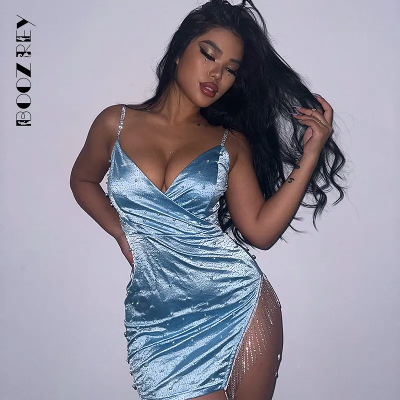BoozRey 2023 Fall Winter Beading V Neck Tassel Sexy Dress Fashion Party Slim Fit Fork The Chain Outfits Women Mini Dresses
BoozRey 2023 Fall Winter Beading V Neck Tassel Sexy Dress Fashion Party Slim Fit Fork The Chain Outfits Women Mini Dresses
