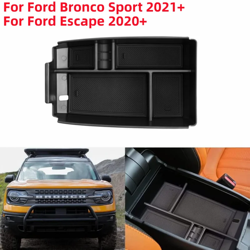 Органайзер для хранения центральной консоли автомобиля Ford Bronco Sport/ Ford Escape 2021 +, 1 шт. 
Органайзер для хранения центральной консоли автомобиля Ford Bronco Sport/ Ford Escape 2021 +, 1 шт.
