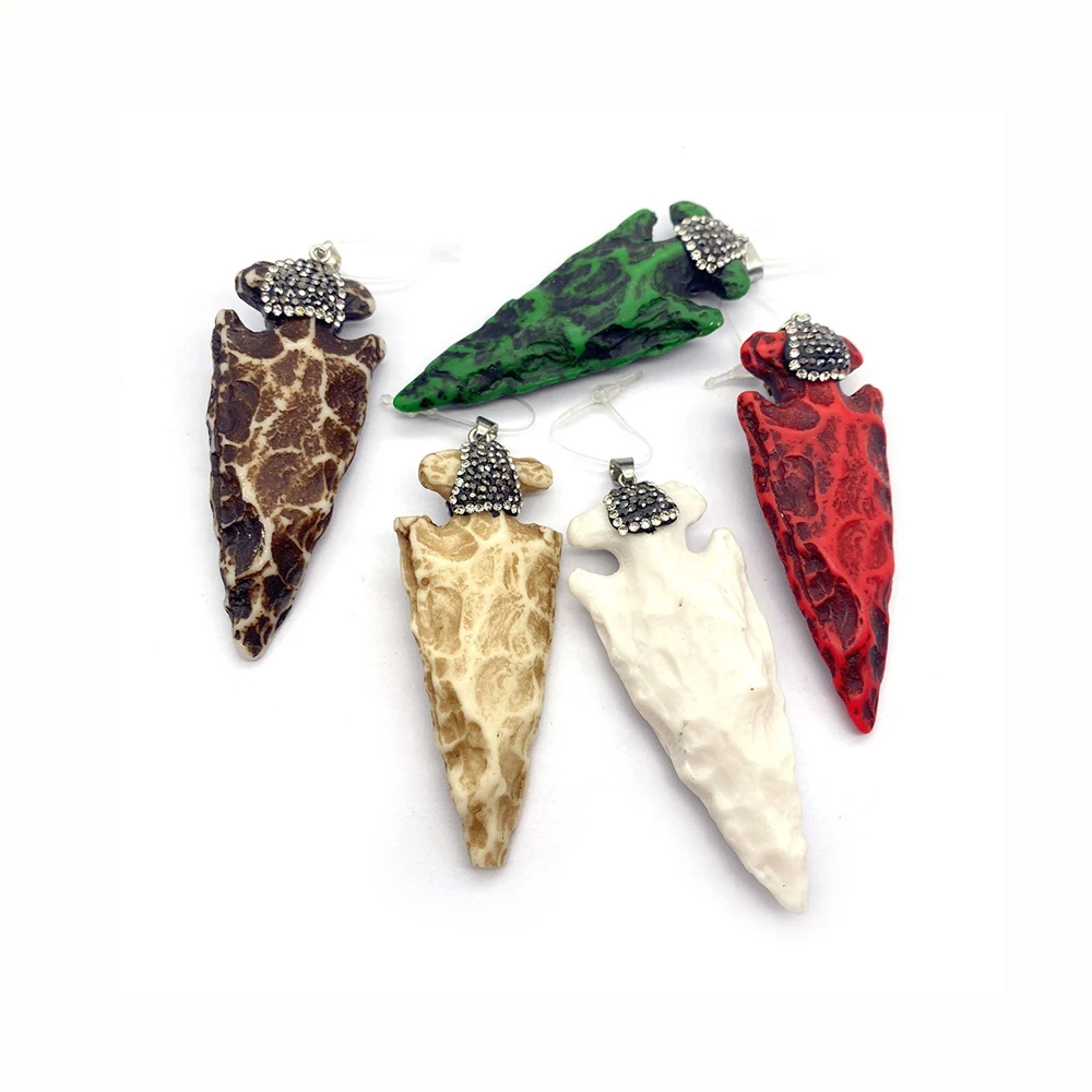 Goth Retro Stained Bull Bone Arrow Shape Pendants for Men Hippop Jewelry Making Punk Cow Bone Resins Necklace Charms Accessories
Goth Retro Stained Bull Bone Arrow Shape Pendants for Men Hippop Jewelry Making Punk Cow Bone Resins Necklace Charms Accessories