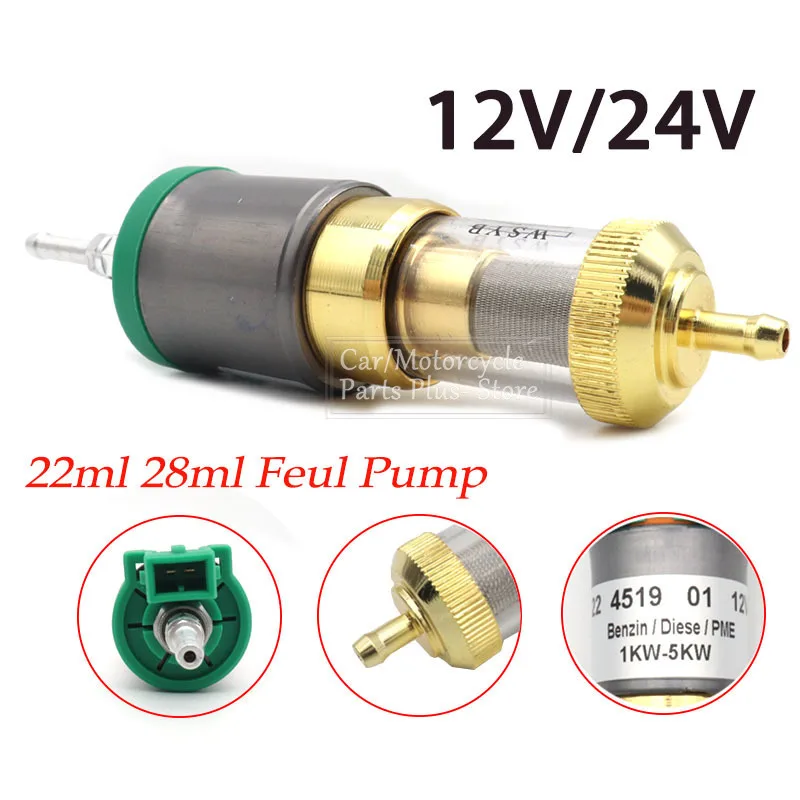 22ml/28ml Feul Pump Car Air Heater Diesel Pump For 12V/24V 1KW-5KW Webasto Eberspacher Car Air Parking Heater Accessories
22ml/28ml Feul Pump Car Air Heater Diesel Pump For 12V/24V 1KW-5KW Webasto Eberspacher Car Air Parking Heater Accessories
