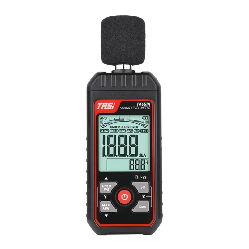 YYSD Sound Level Meter Digital Handheld DBMeter Sonometros Noise AudiosLevel Meter 30-130dB Decibels Mini Noise Sound Meter
YYSD Sound Level Meter Digital Handheld DBMeter Sonometros Noise AudiosLevel Meter 30-130dB Decibels Mini Noise Sound Meter