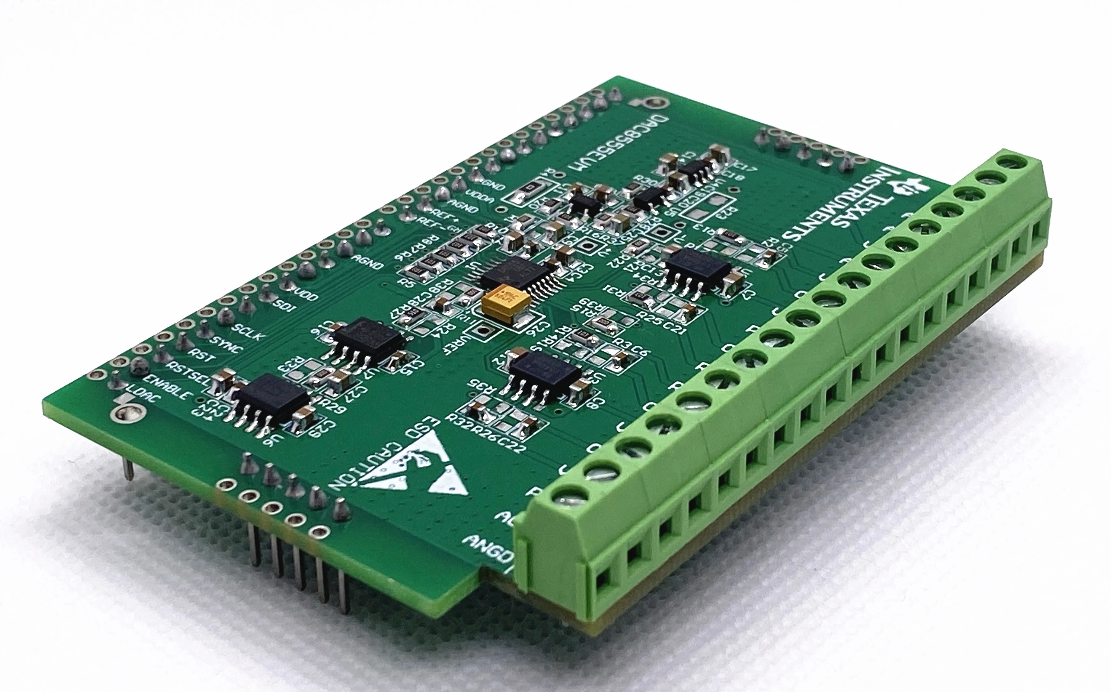 

DAC 8555 module DAC 16 bit DAC high-precision digital to analog conversion process control