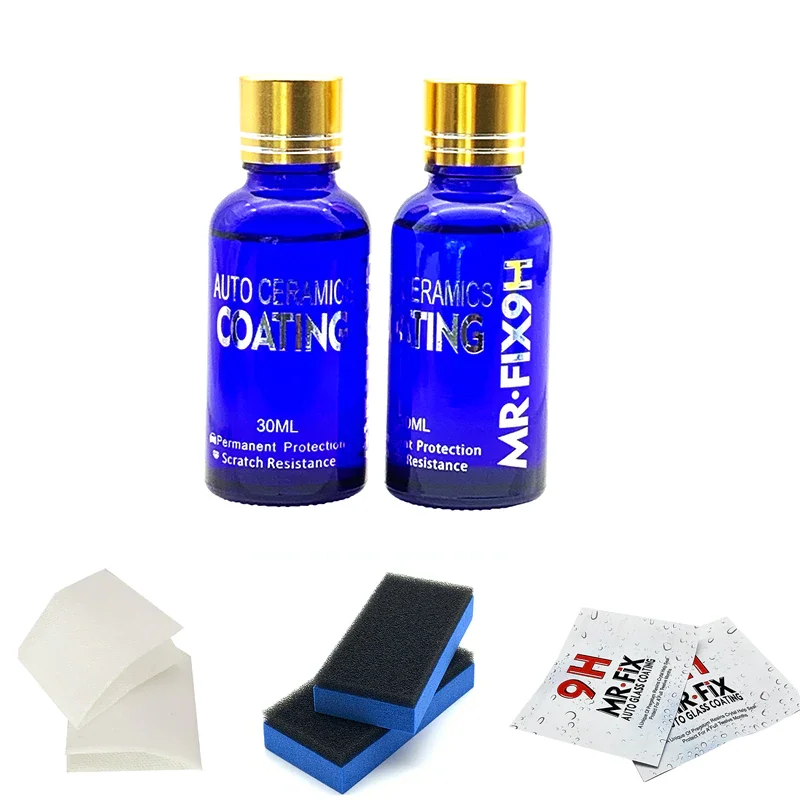 2PCS Car Liquid Ceramic Coat Super Hydrophobic Glass Coating Set Polysiloxane And Nano Materials Car Polish Car Accessories
2PCS Car Liquid Ceramic Coat Super Hydrophobic Glass Coating Set Polysiloxane And Nano Materials Car Polish Car Accessories