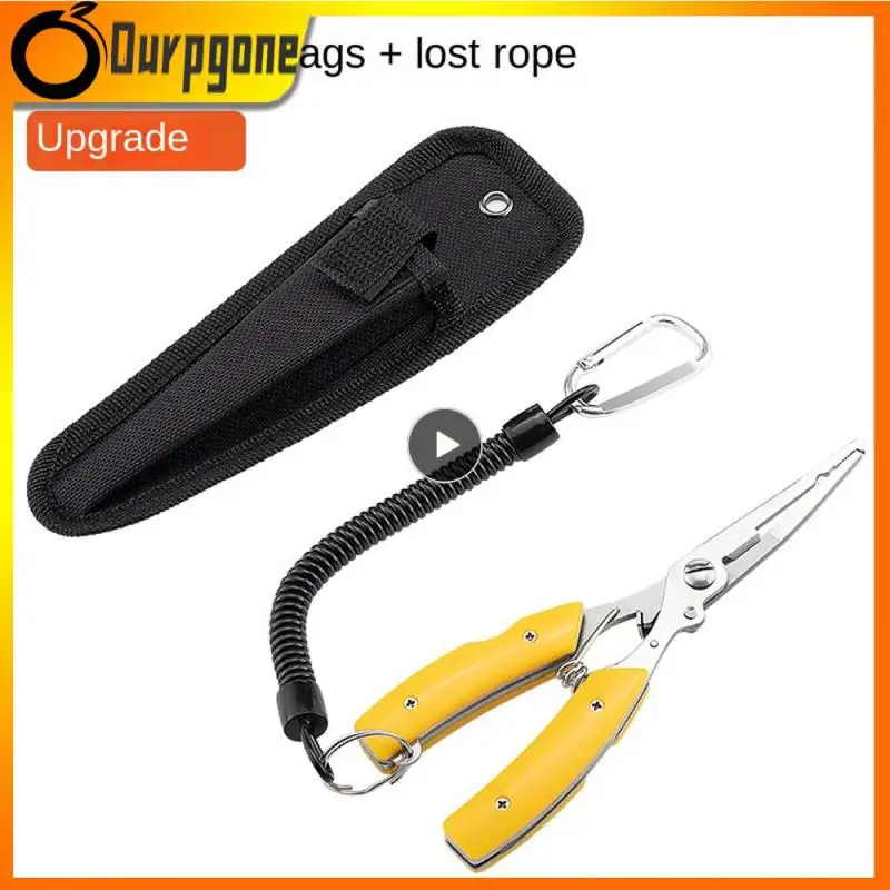 Wire Cutting Pliers Durable Heavy Load Stainless Steel Road Clamp Convenient High Quality Fish Control Forceps Fishing Equipment
Wire Cutting Pliers Durable Heavy Load Stainless Steel Road Clamp Convenient High Quality Fish Control Forceps Fishing Equipment