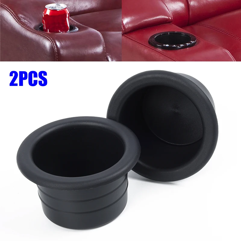 2pcs Plastic Car Cup Holder Black Smooth Suitable For RV Camper Trailer Multifunctional Beverage Bottle Water Cup Holder
2pcs Plastic Car Cup Holder Black Smooth Suitable For RV Camper Trailer Multifunctional Beverage Bottle Water Cup Holder