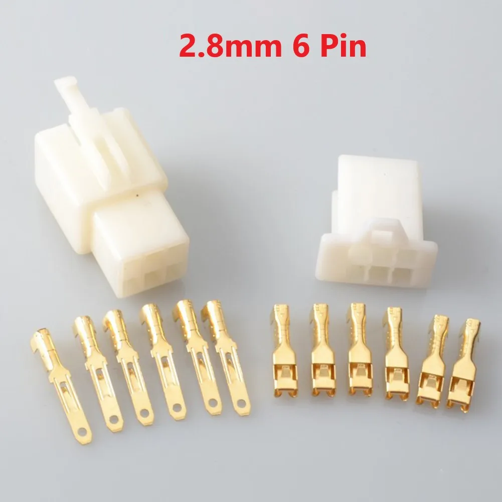 1 Set 2.8mm Terminal Socket Pin Connector Car Motorcycle Universal Socket Connector 2 Pin/3 Pin/4 Pin/6 Pin/9 Pin Wire Harness
1 Set 2.8mm Terminal Socket Pin Connector Car Motorcycle Universal Socket Connector 2 Pin/3 Pin/4 Pin/6 Pin/9 Pin Wire Harness
