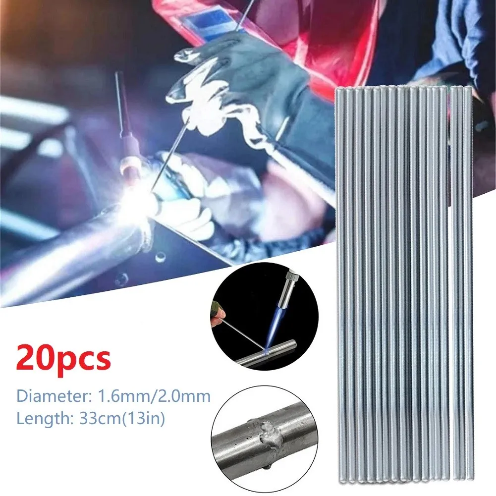 20pcs Universal Welding Rods Copper Aluminum Iron Stainless Steel Cored Welding Rod Solder Wire Electrode No Need Solder Powder
20pcs Universal Welding Rods Copper Aluminum Iron Stainless Steel Cored Welding Rod Solder Wire Electrode No Need Solder Powder