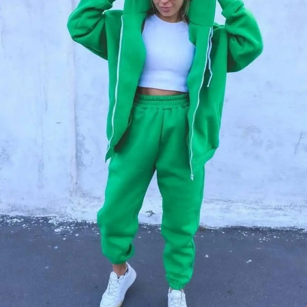 Soft Coat Pants Set S-XL Hoodie Jogger Pants Set Women Sports Outfit Two-piece Set Solid Color Sports Suit Women Clothing
Soft Coat Pants Set S-XL Hoodie Jogger Pants Set Women Sports Outfit Two-piece Set Solid Color Sports Suit Women Clothing