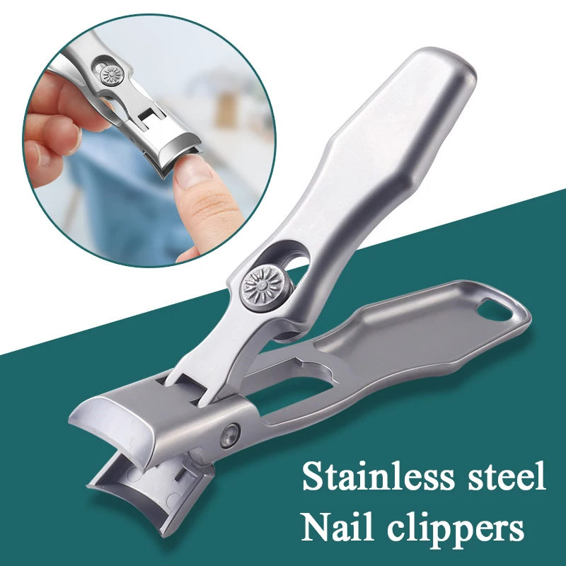 Hot Sale Nail Clippers Heavy-Duty Stainless Steel Wide Jaw Opening Nail Cutter Manicure Heavy-Duty Nail Clippers For Women Men
Hot Sale Nail Clippers Heavy-Duty Stainless Steel Wide Jaw Opening Nail Cutter Manicure Heavy-Duty Nail Clippers For Women Men