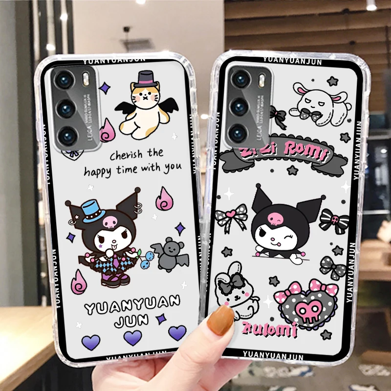 Kulomi Sanrio Melody Luxury Phone Case For Huawei P50 P40 P30 P20 Lite Mate 50 Nova 10 Y90 Y61 Y70 Plus 9 Pro 5T Transparent
Kulomi Sanrio Melody Luxury Phone Case For Huawei P50 P40 P30 P20 Lite Mate 50 Nova 10 Y90 Y61 Y70 Plus 9 Pro 5T Transparent