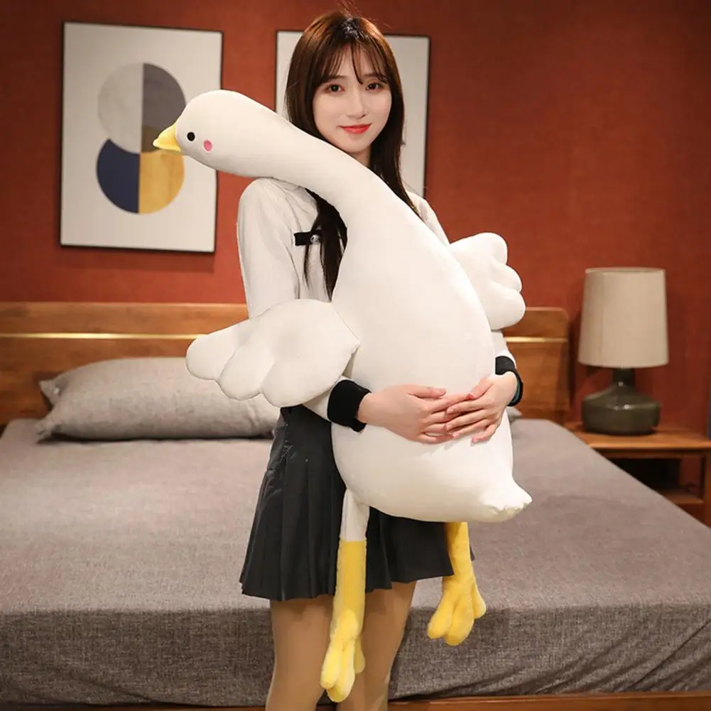Смешная большая белая плюшевая игрушка, украшение для дома, мягкая игрушка, подарок на день рождения, хорошая эластичность 
Смешная большая белая плюшевая игрушка, украшение для дома, мягкая игрушка, подарок на день рождения, хорошая эластичность
