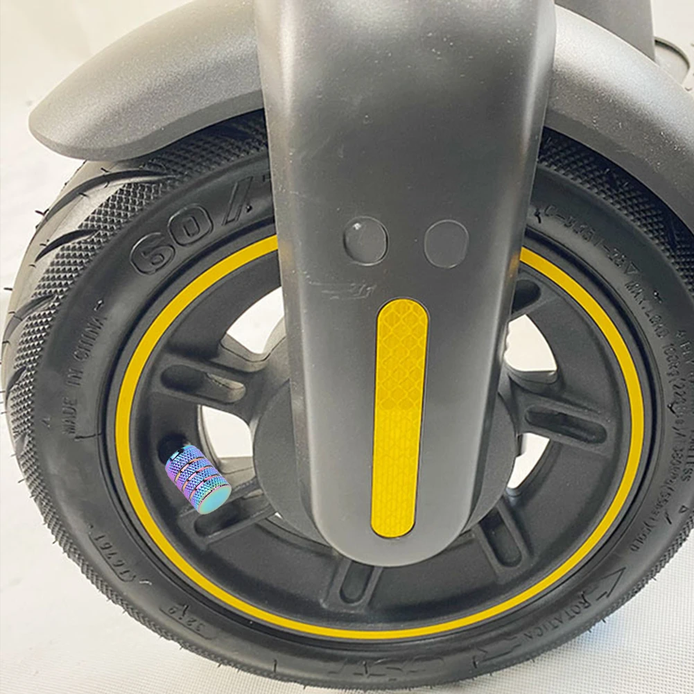 2x Valve Stem Cap Tyre Accessories Portable Waterproof Dust-proof Electric Scooter Protective Cover Cycling Elements
2x Valve Stem Cap Tyre Accessories Portable Waterproof Dust-proof Electric Scooter Protective Cover Cycling Elements