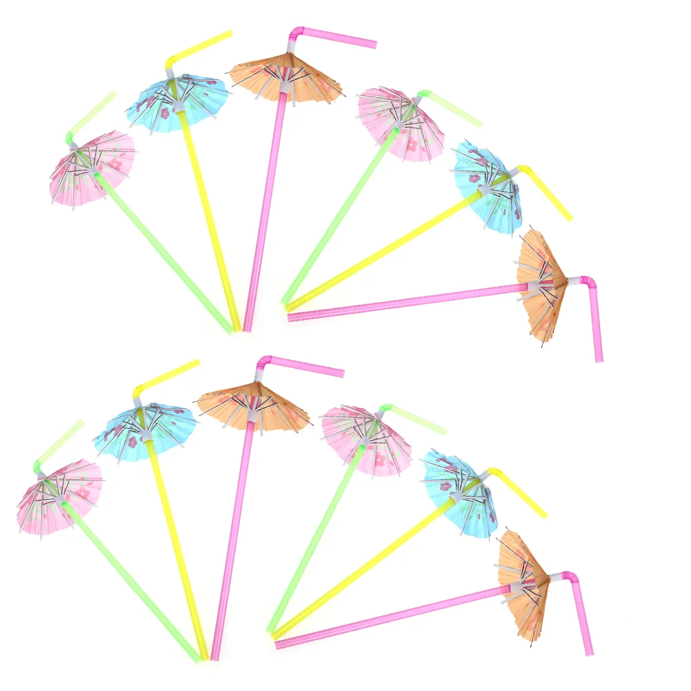 Straws Drinking Straw Umbrella Party Cocktail Parasol Luau Hawaiian Beach Summer Bar Tropical Hawaii Bendable Tumblers Smoothie
Straws Drinking Straw Umbrella Party Cocktail Parasol Luau Hawaiian Beach Summer Bar Tropical Hawaii Bendable Tumblers Smoothie