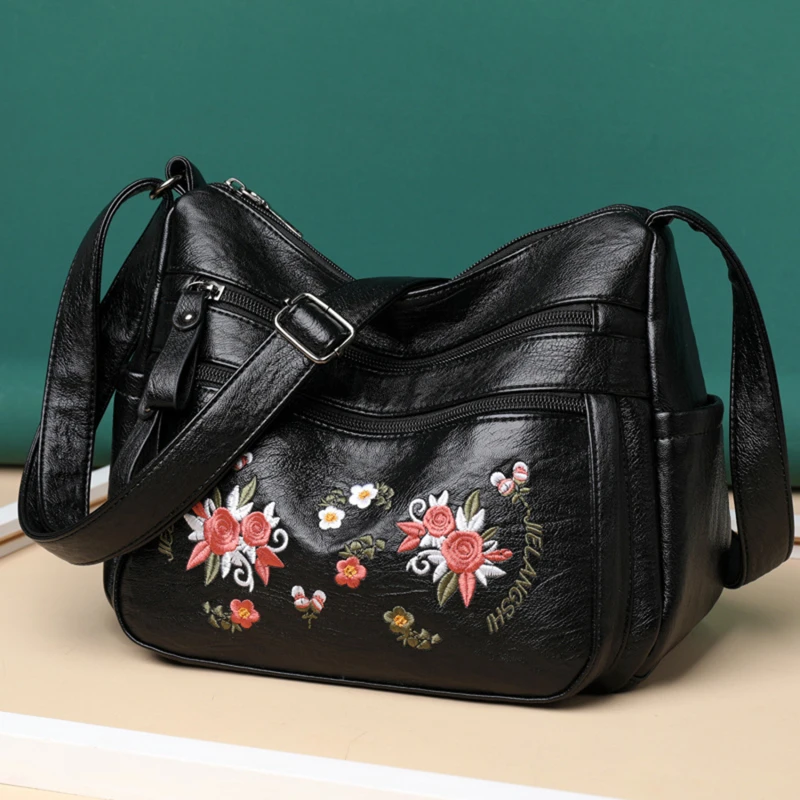 Fashion Women Bags Designer Handbag Luxury Shoulder Bags for Women Pu Leather Embroidered Crossbody Bags Simple Elegant Totes
Fashion Women Bags Designer Handbag Luxury Shoulder Bags for Women Pu Leather Embroidered Crossbody Bags Simple Elegant Totes