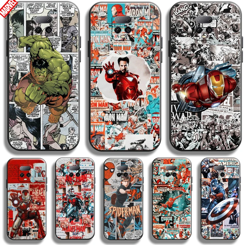 Marvel Avengers Phone Case For Xiaomi Redmi 10X 10X Pro 5G Back Bumper Funda Coque Carcasa Soft TPU Black Ultra-Thin
Marvel Avengers Phone Case For Xiaomi Redmi 10X 10X Pro 5G Back Bumper Funda Coque Carcasa Soft TPU Black Ultra-Thin