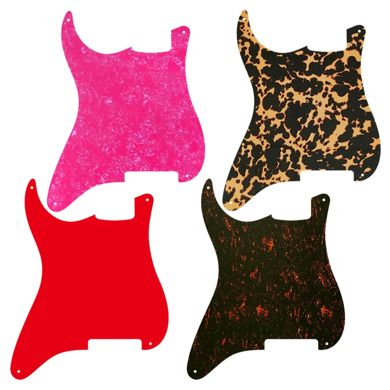 Pleroo Quality Guitar Parts - For Left Handed 4 Holes Guitar Strat Pickguard Blank Material For Strat Style Custom Many Colors
Pleroo Quality Guitar Parts - For Left Handed 4 Holes Guitar Strat Pickguard Blank Material For Strat Style Custom Many Colors