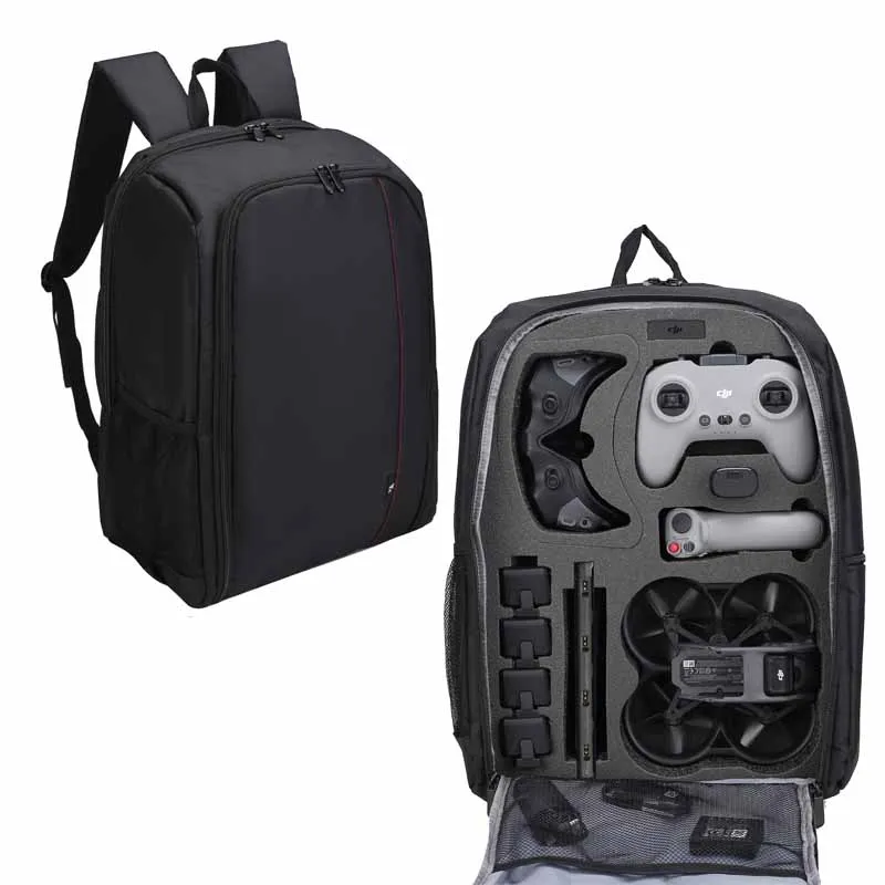 Drone Backpack Nylon bag for for DJI goggles 2 FPV glasses Remote control battery portable case for DJI AVATA drone 
Drone Backpack Nylon bag for for DJI goggles 2 FPV glasses Remote control battery portable case for DJI AVATA drone