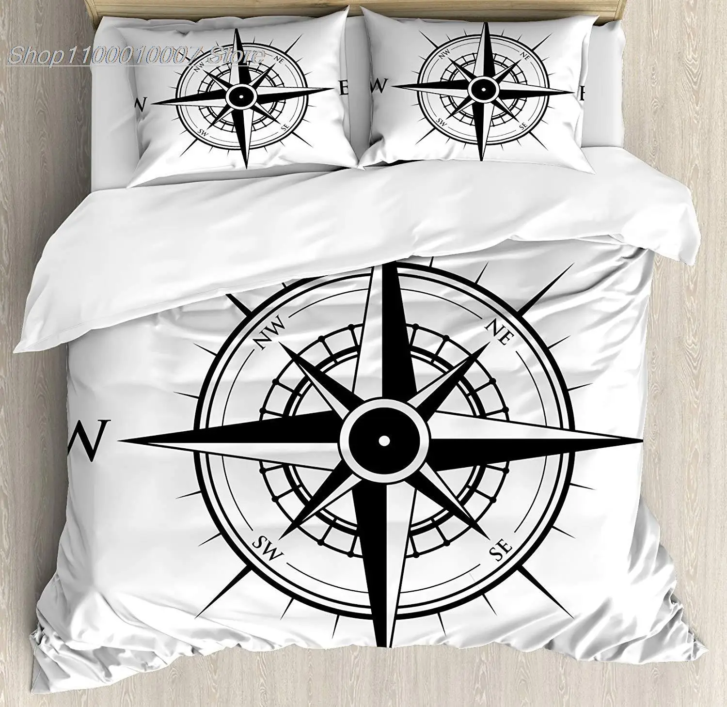 Compass Bedding Set Primitive Navigation Technology on the Sea Discovery of the World Travel Voyage Duvet Cover Pillowcase
Compass Bedding Set Primitive Navigation Technology on the Sea Discovery of the World Travel Voyage Duvet Cover Pillowcase