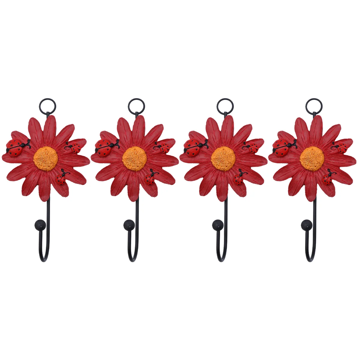 4pcs Resin Flower Wall Hooks Can Used for Hanging Keys Coats Kitchenware for Home Restaurant Bathroom ( Red )
4pcs Resin Flower Wall Hooks Can Used for Hanging Keys Coats Kitchenware for Home Restaurant Bathroom ( Red )