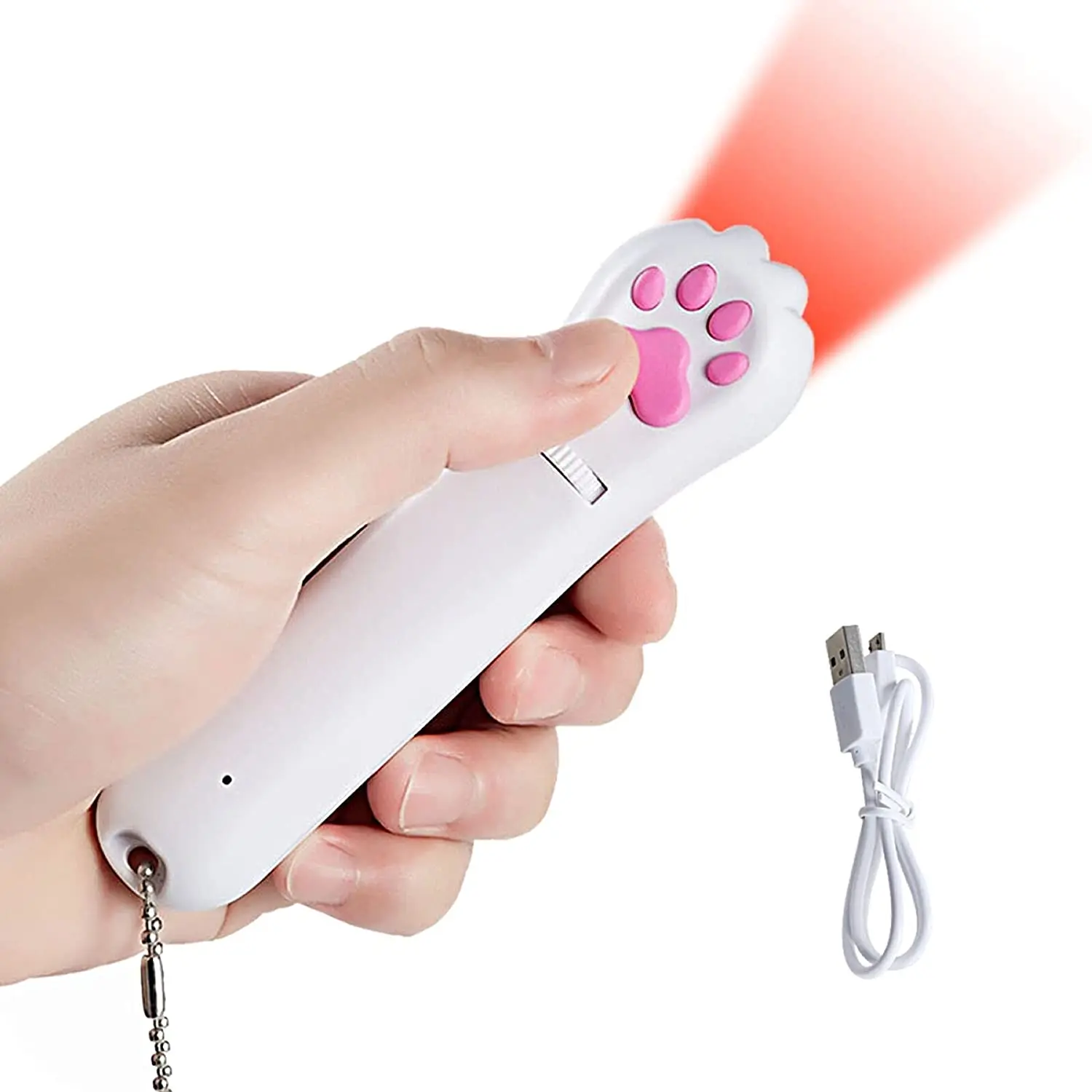 2in1 Interactive Toy for Cat/Dog & UV Flashlight Blacklight, Pet Urine, Bed Bugs Detector, Fun Cat Toys for Pet Chase Play, USB
2in1 Interactive Toy for Cat/Dog & UV Flashlight Blacklight, Pet Urine, Bed Bugs Detector, Fun Cat Toys for Pet Chase Play, USB