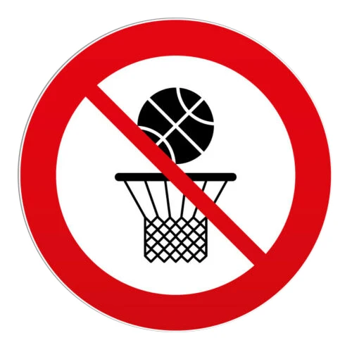 No basketball Ban stop signs bumper stickers doors and Windows decals wall stickers
No basketball Ban stop signs bumper stickers doors and Windows decals wall stickers