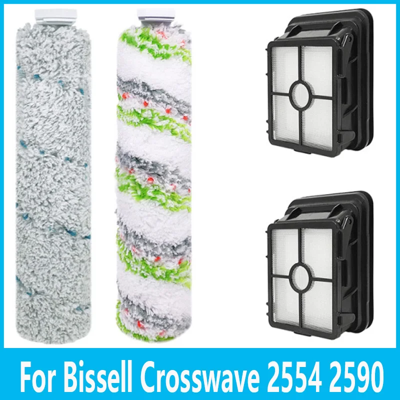 Новая основная щетка, роликовая щетка, Hepa фильтр для Bissell Crosswave Wireless Max Series 2554 2590 2593 2596, детали для пылесоса
Новая основная щетка, роликовая щетка, Hepa фильтр для Bissell Crosswave Wireless Max Series 2554 2590 2593 2596, детали для пылесоса