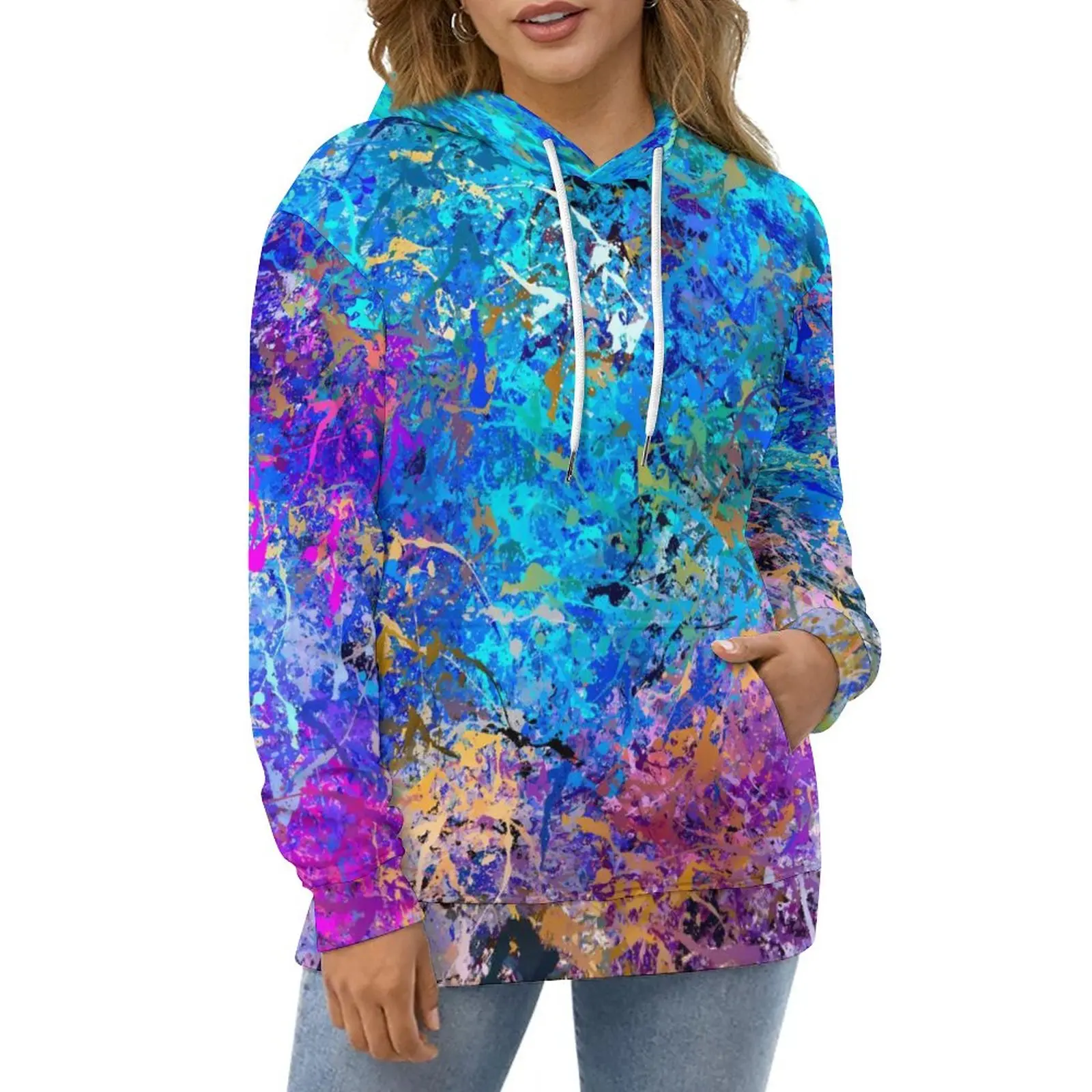 Neon Paint Hoodies Women Abstract Splatter Classic Casual Hoodie Autumn Long Sleeve Trendy Pattern Sweatshirts Large Size 6XL
Neon Paint Hoodies Women Abstract Splatter Classic Casual Hoodie Autumn Long Sleeve Trendy Pattern Sweatshirts Large Size 6XL