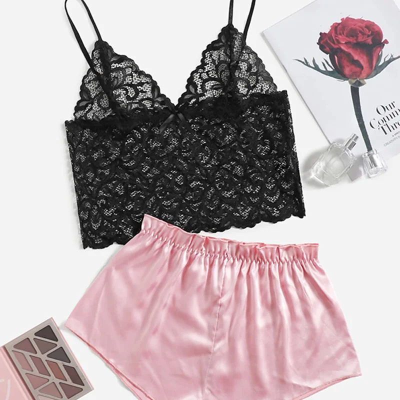 Erotic Lingerie Sexy pajamas Female nightdress Sexy Porno Underwear Fun suspend passage shorts two piece set root powder fun
Erotic Lingerie Sexy pajamas Female nightdress Sexy Porno Underwear Fun suspend passage shorts two piece set root powder fun