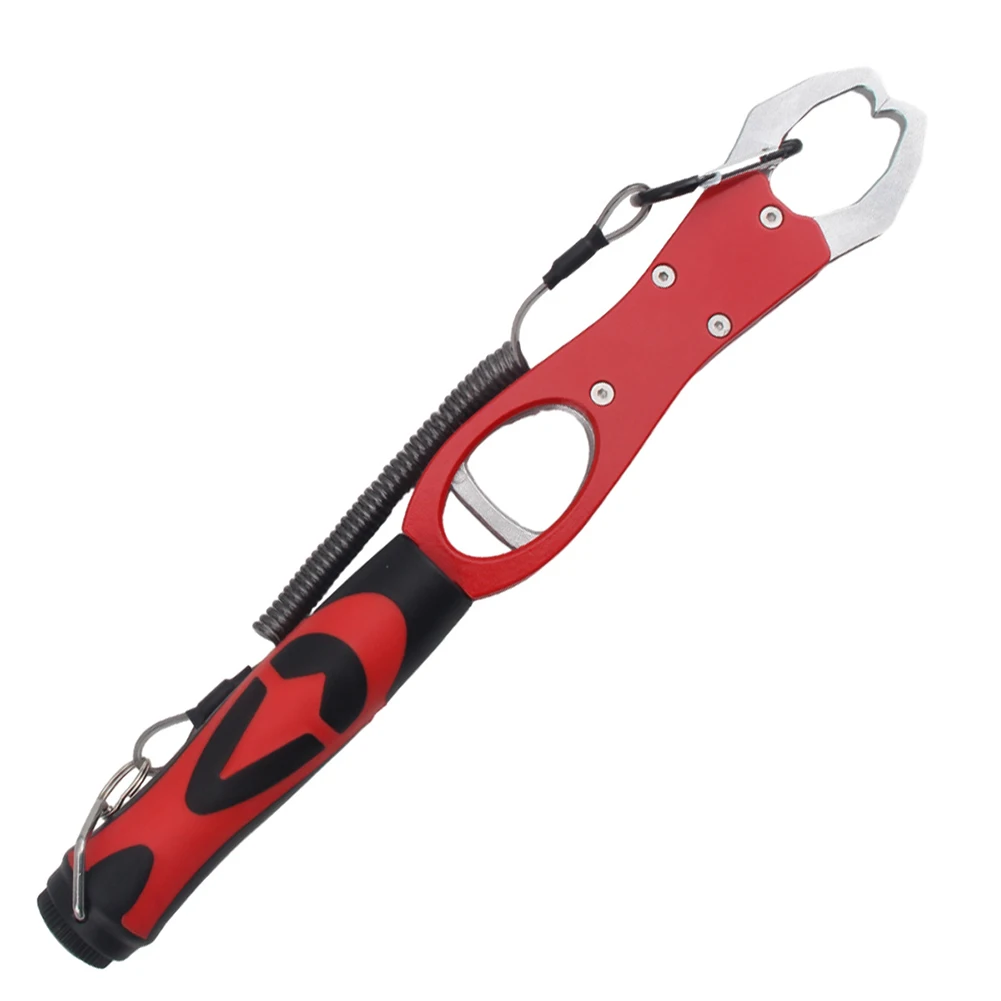 Anglers Fish Grabber Red Retentiop Rope Fishing Gripper Lip Retention Rope Weighing Control Fish Grabber Plier
Anglers Fish Grabber Red Retentiop Rope Fishing Gripper Lip Retention Rope Weighing Control Fish Grabber Plier