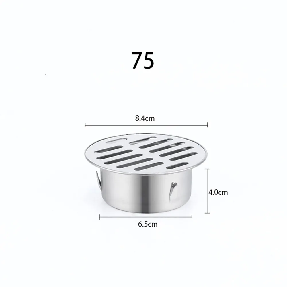 Stainless Steel Balcony Drainage Roof Round Floor Drain Cover Rain Pipe Cap Bathtub Accessories Kitchen Furniture
Stainless Steel Balcony Drainage Roof Round Floor Drain Cover Rain Pipe Cap Bathtub Accessories Kitchen Furniture