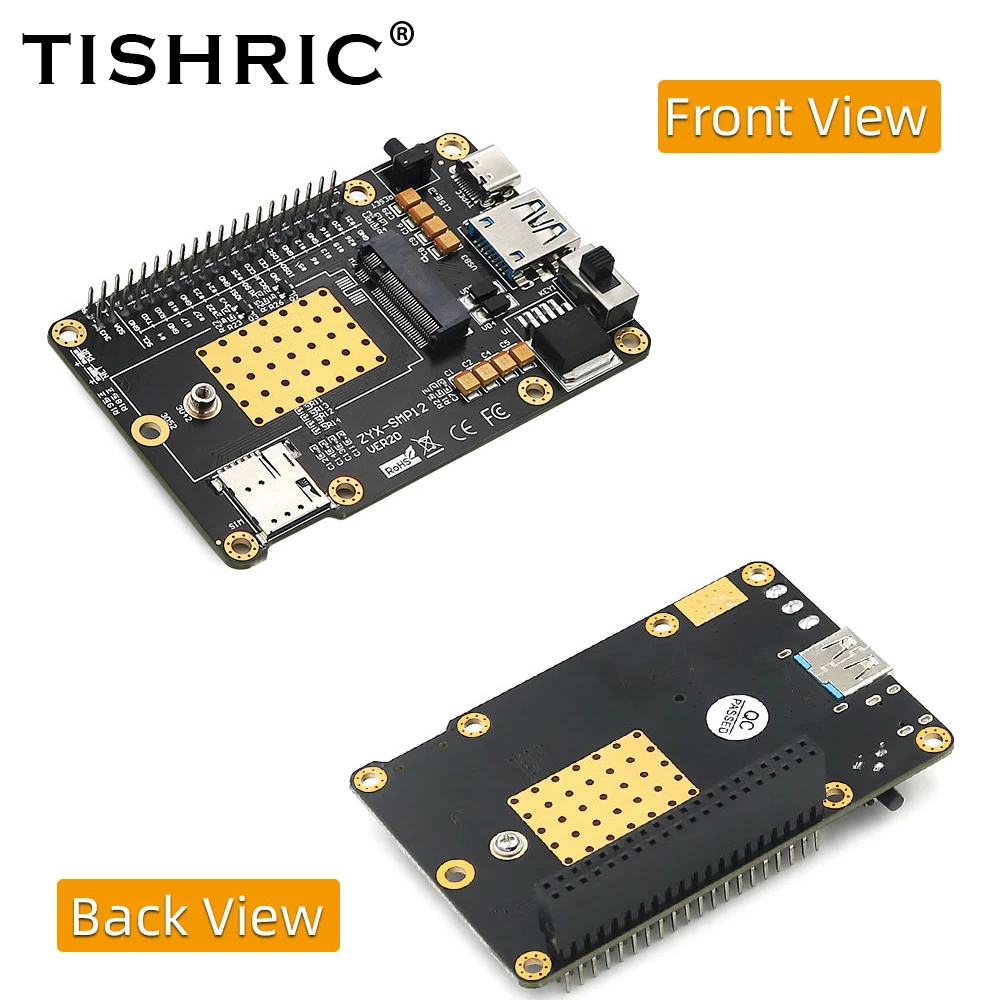 TISHRIC M.2 5G Raspberry Pi Expansion Card For Samsung ARTIK Rock64 Media Computer Board RM500Q SIM8200 GM800 module 
TISHRIC M.2 5G Raspberry Pi Expansion Card For Samsung ARTIK Rock64 Media Computer Board RM500Q SIM8200 GM800 module