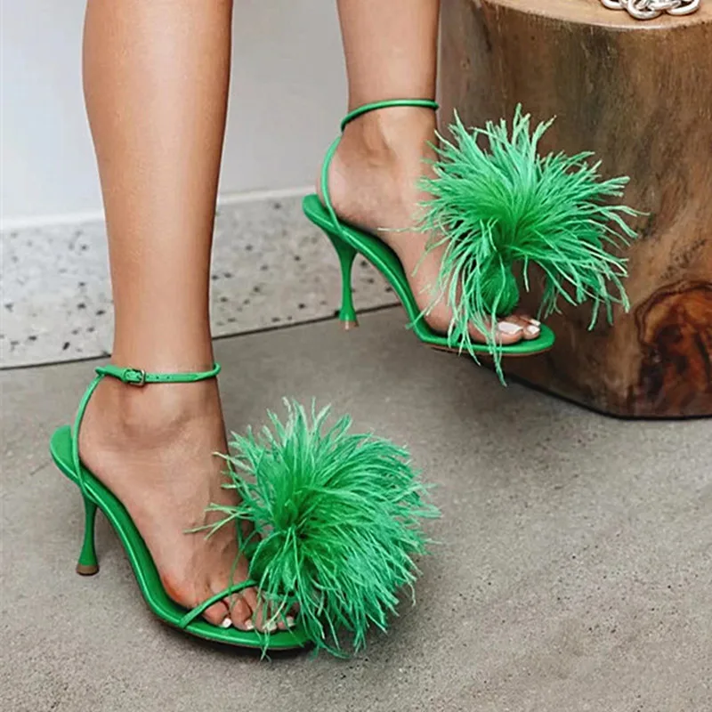 2022 European and American Summer New Fashion High Heel Ladies Sandals with Fur Trim Stiletto Luxury Ladies Heel Shoes
2022 European and American Summer New Fashion High Heel Ladies Sandals with Fur Trim Stiletto Luxury Ladies Heel Shoes