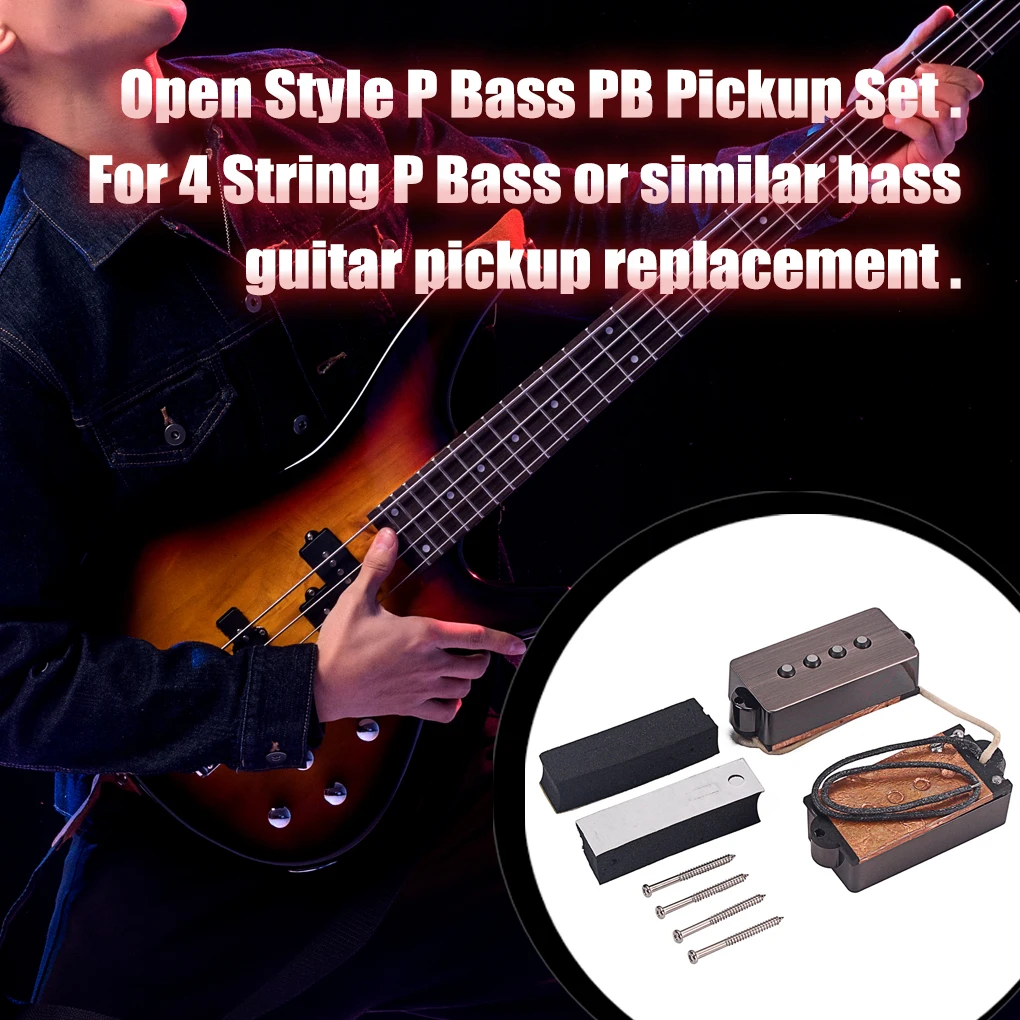 2 Pieces P-Bass Sound Hole Pickups Universal Musical String Bridge Replacement Parts for Musicians Students Accessories
2 Pieces P-Bass Sound Hole Pickups Universal Musical String Bridge Replacement Parts for Musicians Students Accessories