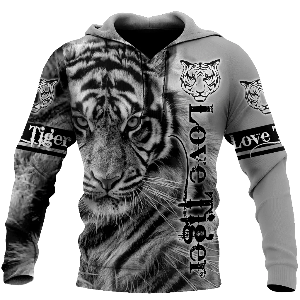 Fashion spring and autumn tiger hoodie white tiger leather 3D all-printed men's sweatshirt unisex pullover casual jacket zipper
Fashion spring and autumn tiger hoodie white tiger leather 3D all-printed men's sweatshirt unisex pullover casual jacket zipper