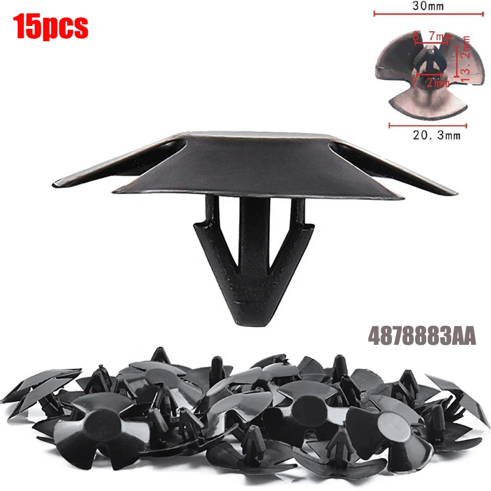 15pcs Car Hood Insulation Retainers Car Trunk Clip Insulation Cotton Fastener 4878883aa For Jeep For Dodge For For Ram
15pcs Car Hood Insulation Retainers Car Trunk Clip Insulation Cotton Fastener 4878883aa For Jeep For Dodge For For Ram