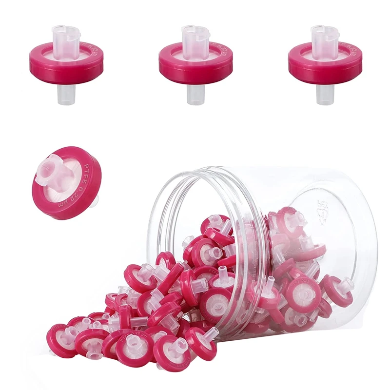 100 Pcs Syringe Filters PTFE Hydrophobic 0.22Um Membrane 13Mm Pore Filtration Non-Sterile Syringe Lab Filters
100 Pcs Syringe Filters PTFE Hydrophobic 0.22Um Membrane 13Mm Pore Filtration Non-Sterile Syringe Lab Filters