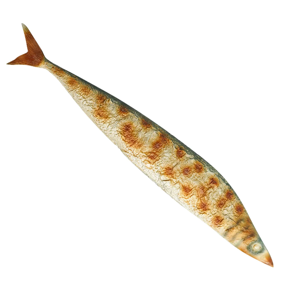 Children Plaything Unique Creative Roasted Saury Adornment Emulated Model Seafood Ornament for Decor
Children Plaything Unique Creative Roasted Saury Adornment Emulated Model Seafood Ornament for Decor