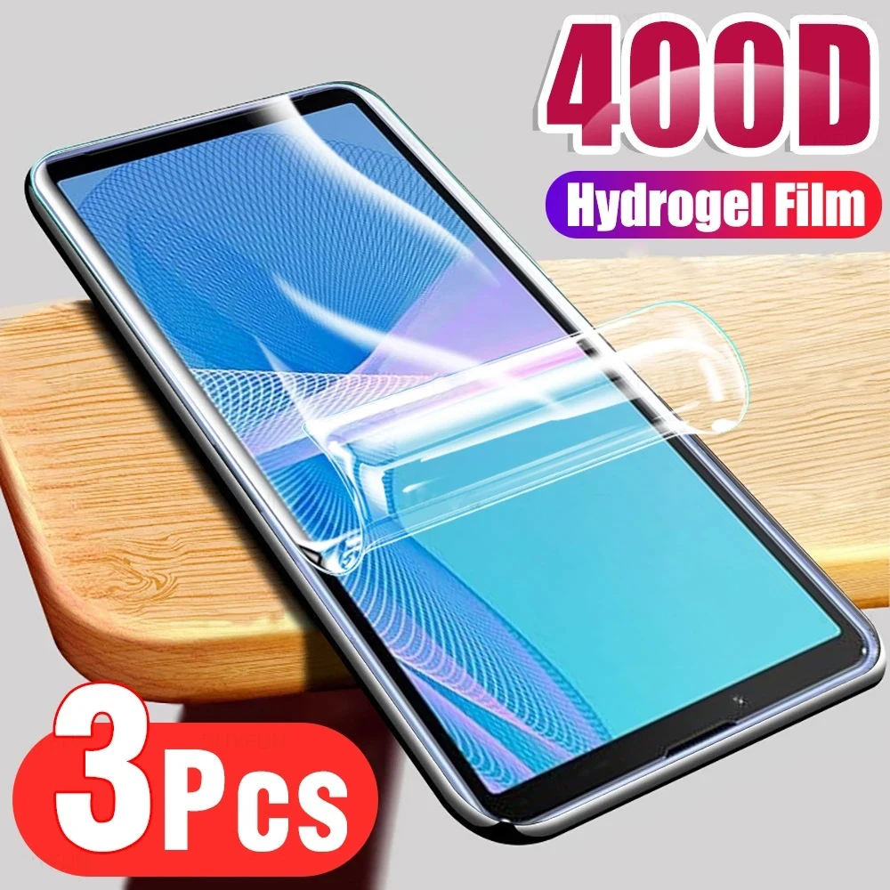 

3Pcs Hydrogel Film Protective Film For Sony Xperia XZ1 X Compact XZS XZ Premium L4 L1 L2 L3 Z5 Z4 Z3 Z2 Z1 M4 Screen Protector