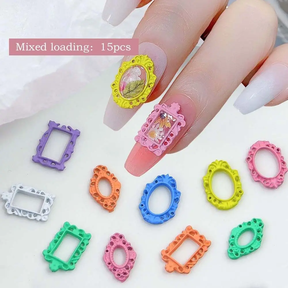 INS Style Color Photo Frame Nail Decoration 3D Alloy Lace Photo Frame Nail Rhinestone Vintage Manicure European Style Design
INS Style Color Photo Frame Nail Decoration 3D Alloy Lace Photo Frame Nail Rhinestone Vintage Manicure European Style Design