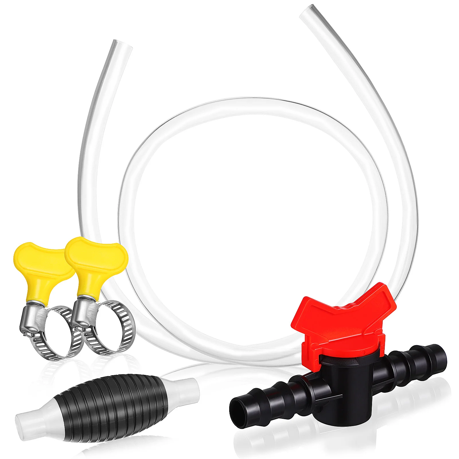 Fuel Siphon Gas Kit Gasoline Transfer Pump Water Stainless Steel Hand Liquid Sucker
Fuel Siphon Gas Kit Gasoline Transfer Pump Water Stainless Steel Hand Liquid Sucker