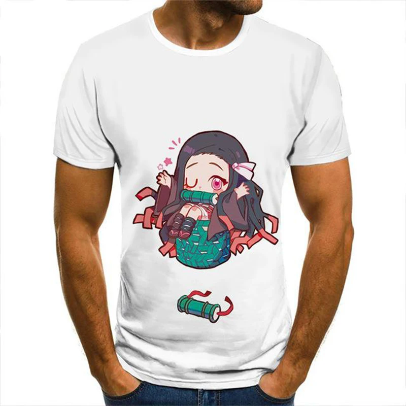 Cartoon Lovely Demon Slayer 3D Printed Teenager T-shirt Fashion Nezuko Men Streetwear Funny Oversized Loose Unisex Top Tees
Cartoon Lovely Demon Slayer 3D Printed Teenager T-shirt Fashion Nezuko Men Streetwear Funny Oversized Loose Unisex Top Tees