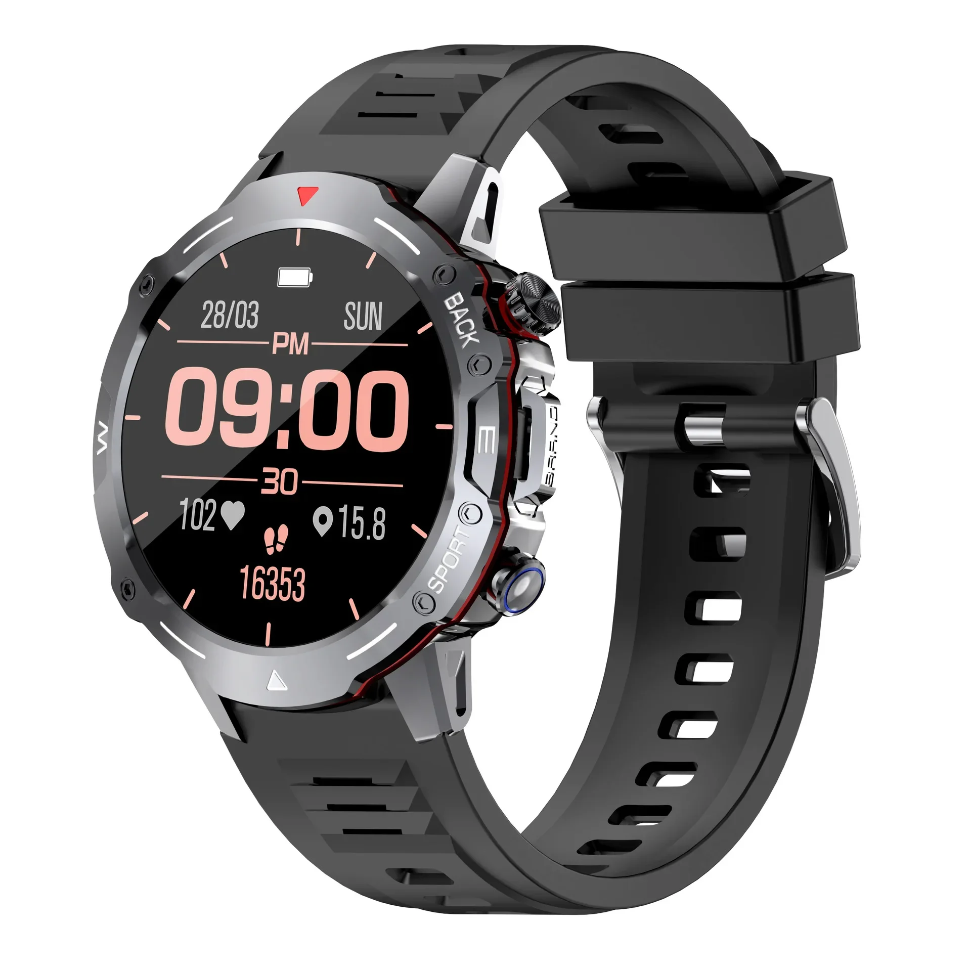 Smart Watch Bluetooth 5.0 Long Range Round Screen Touch Sport Outdoor G102 International Edition
Smart Watch Bluetooth 5.0 Long Range Round Screen Touch Sport Outdoor G102 International Edition